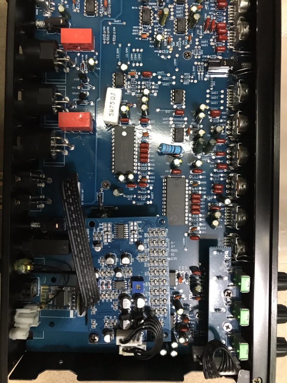 Vang cơ chống hú kết hợp Bluetooth cổng quang